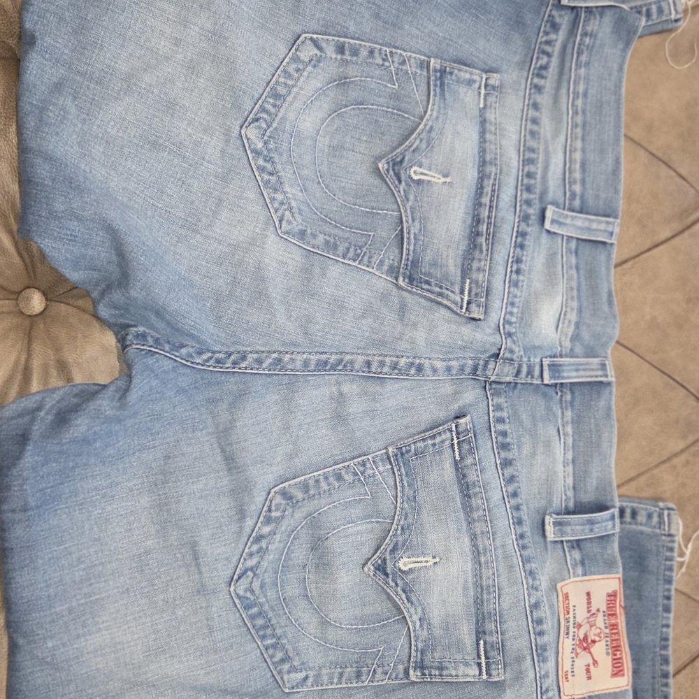 True Religion Light Blue Skinny Jeans - Picture 2 of 5